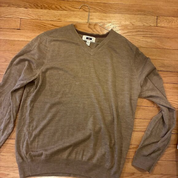 Joseph Abboud Other - Tan Joseph Abboud V-Neck Sweater - Great condition
